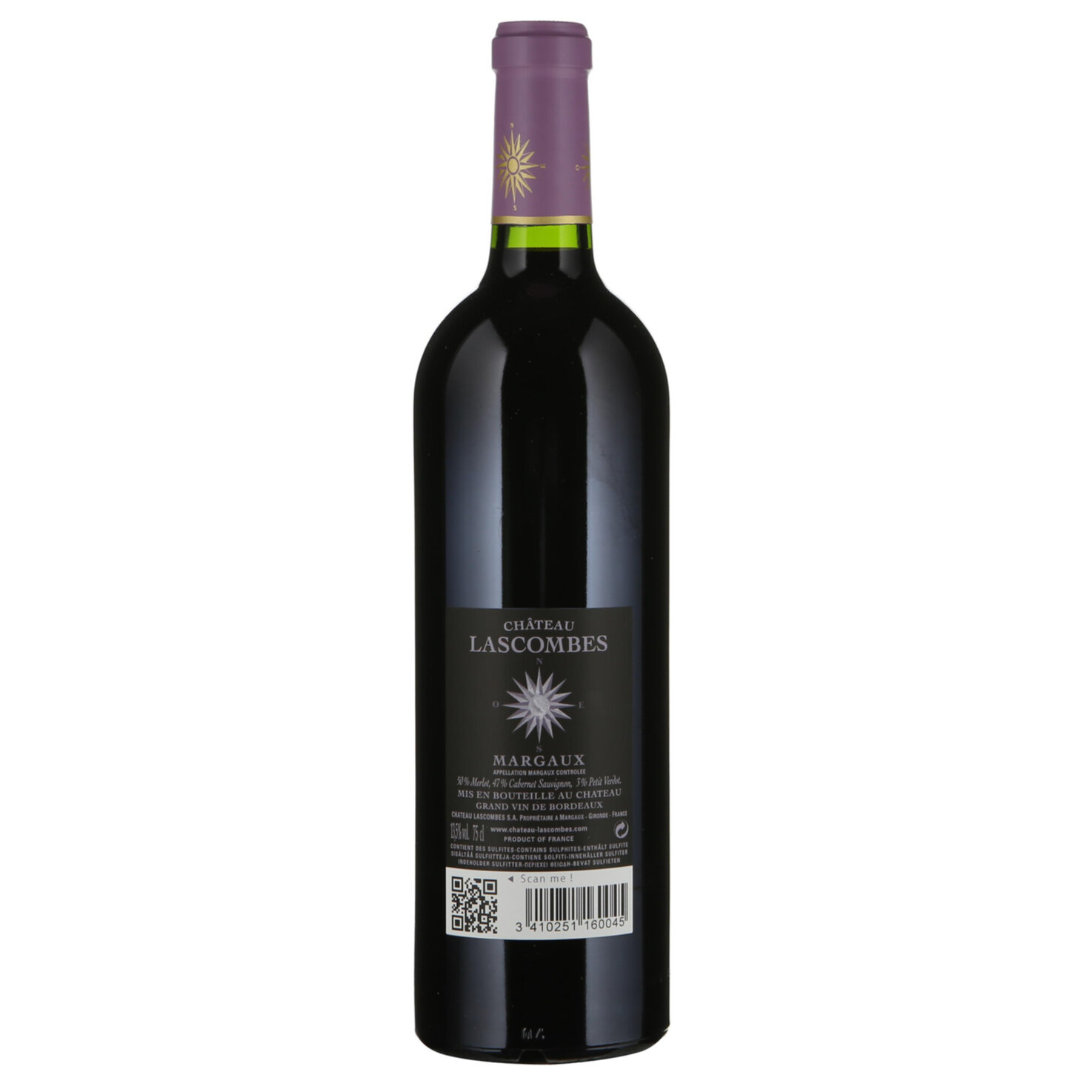 Château Lascombes Margaux AC 2ème Cru Classé -75cl