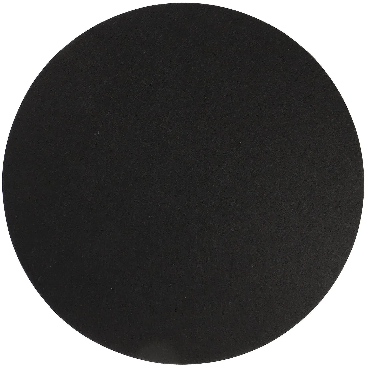Filz-Platzset, schwarz, 38 cm