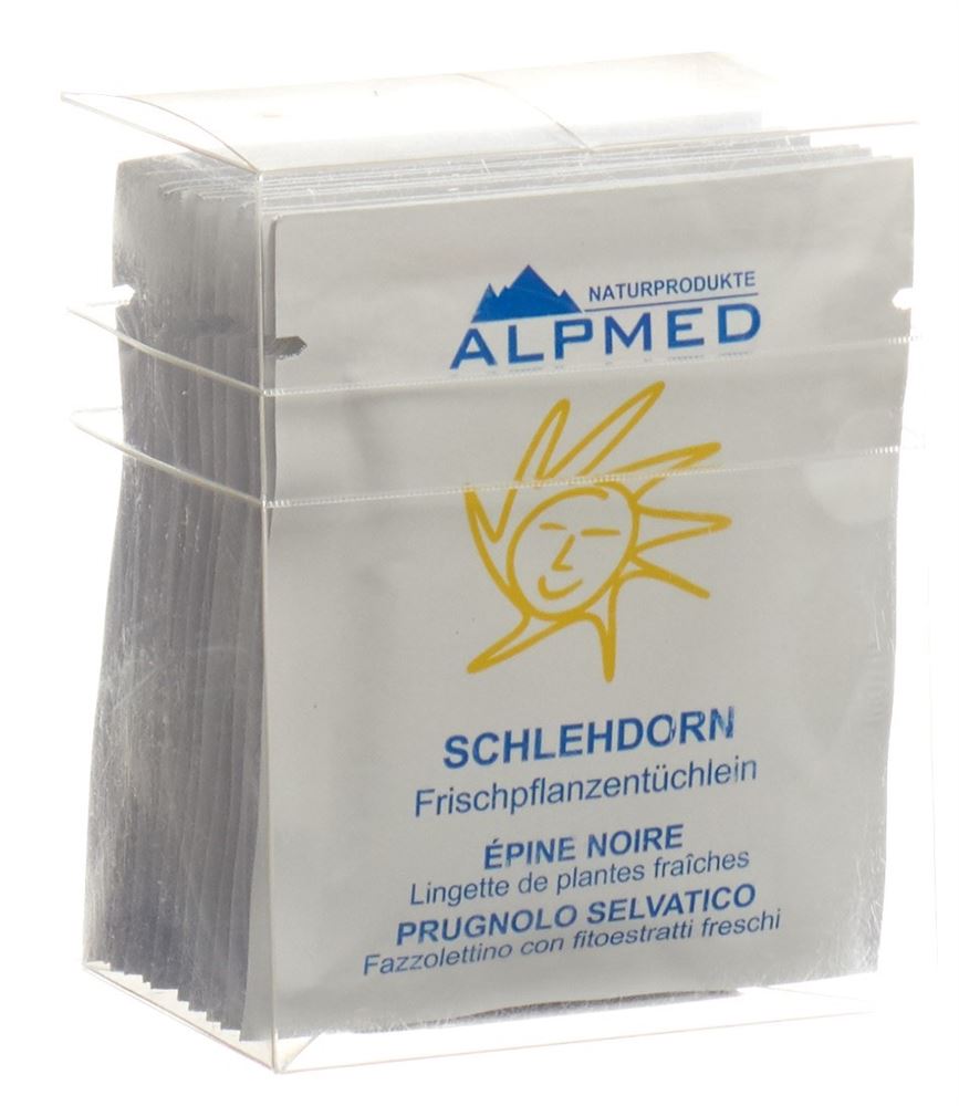 Alpmed Frischpflanzentüchlein<br>13 Stück, Schlehdorn