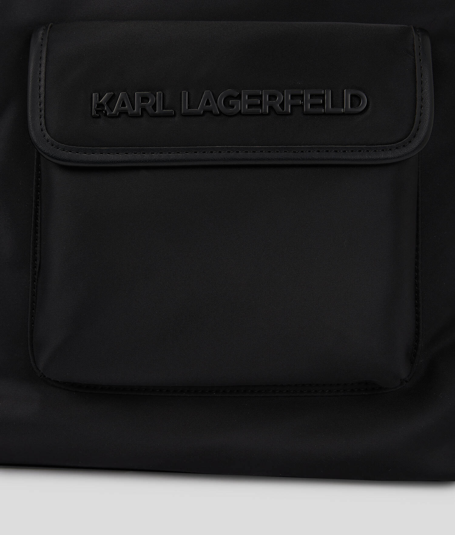 SAC DE WEEK-END EN NYLON K/ESSENTIAL - Noir