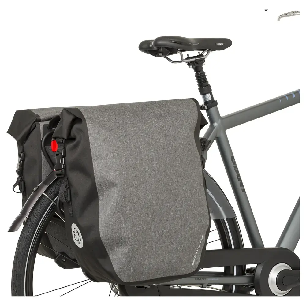 AGU Clean Double Shelter Large 42L Fietstas Grijs