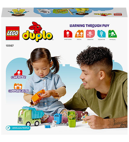 LEGO? DUPLO - Affaldssorteringsbil 10987 - 15 Dele