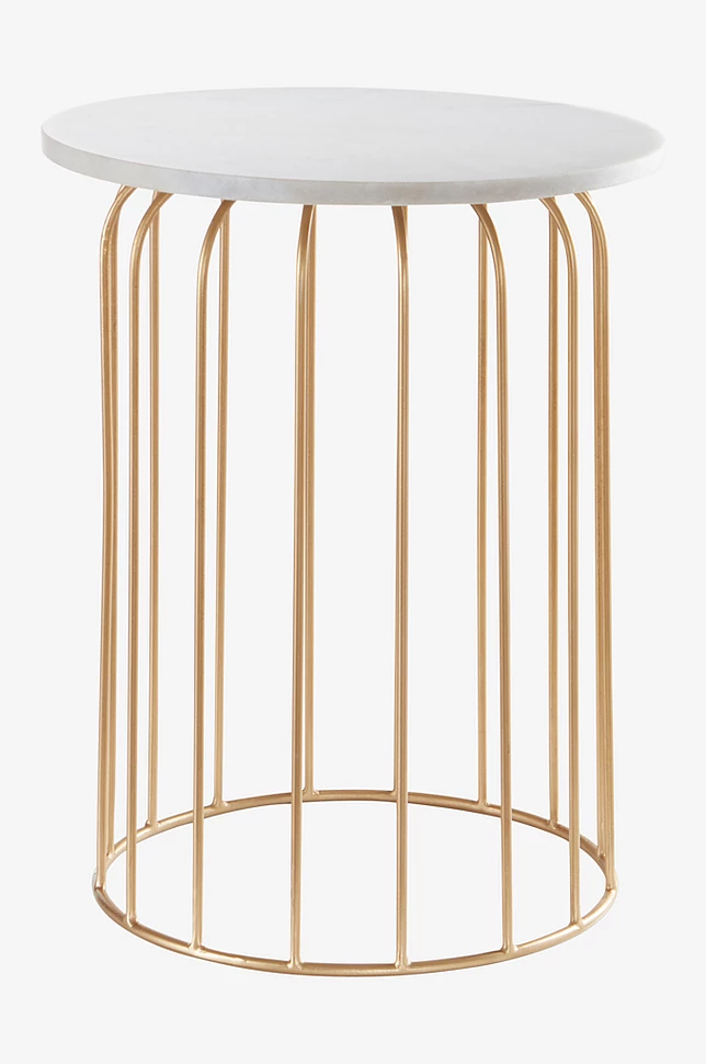 SEABROOK sidebord Ø 40 cm