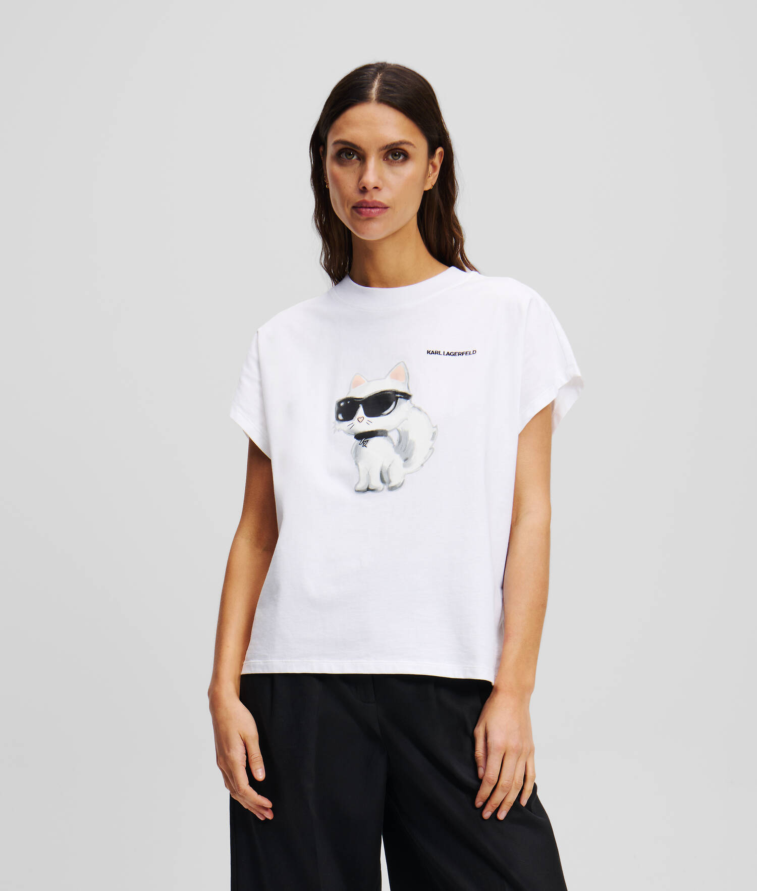 T-SHIRT OVERSIZE IKON CHOUPETTE - Blanc