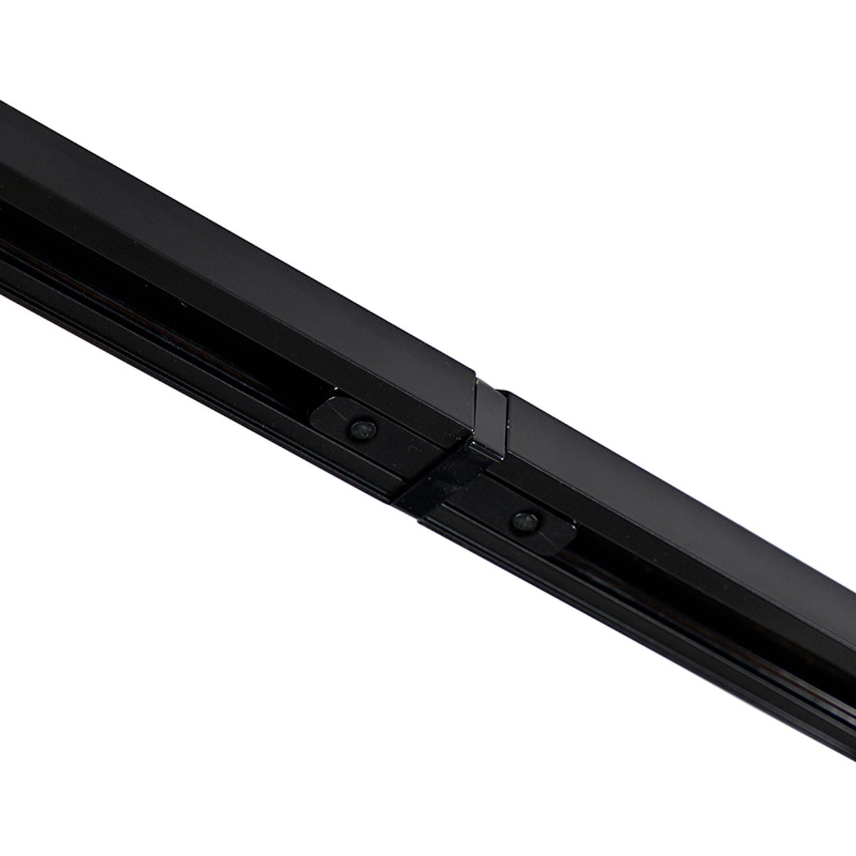 Smart railsysteem zwart 1-fase 10-lichts incl. Wifi GU10 - Iconic Jeana