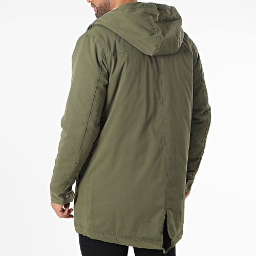 Parka Capuche Longue Alexander Vert Kaki