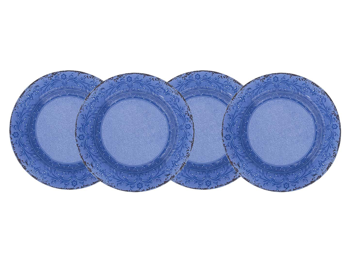 Gimex Stone Line set van 4 diepe borden