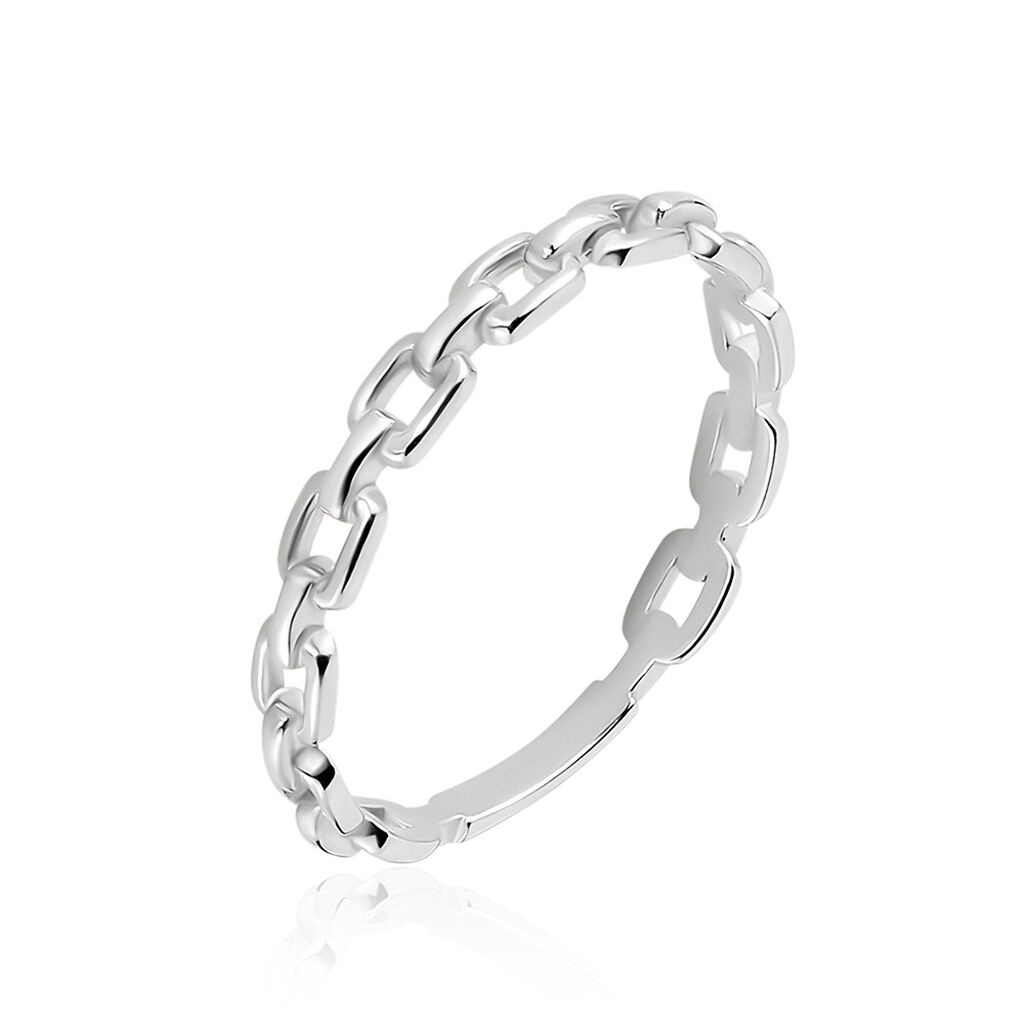 Bague Soho Argent Blanc
