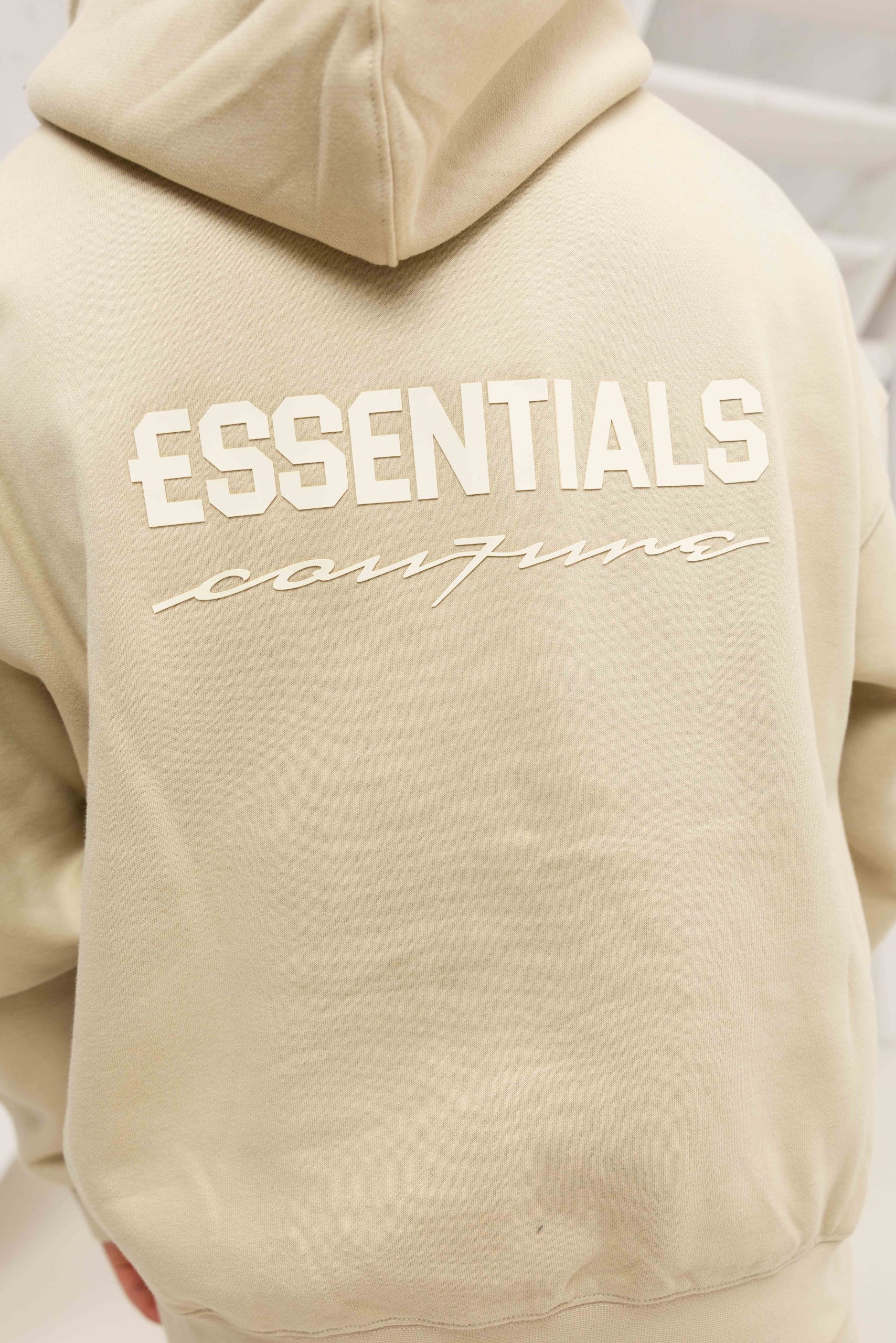 Cou7ure Essentials Rubber Trainingspak Heren Beige