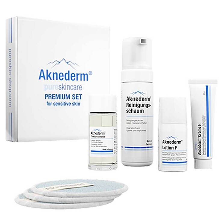 Aknederm Premium Set sensitive skin, 1 P