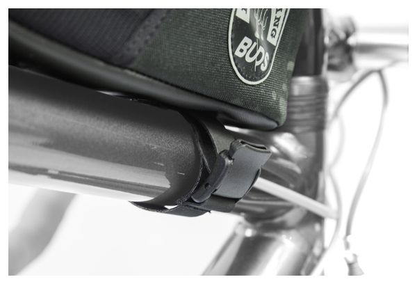 Sacoche de Cadre Buds Top Frame Bag avec Poche Smartphone 1.5L Noir