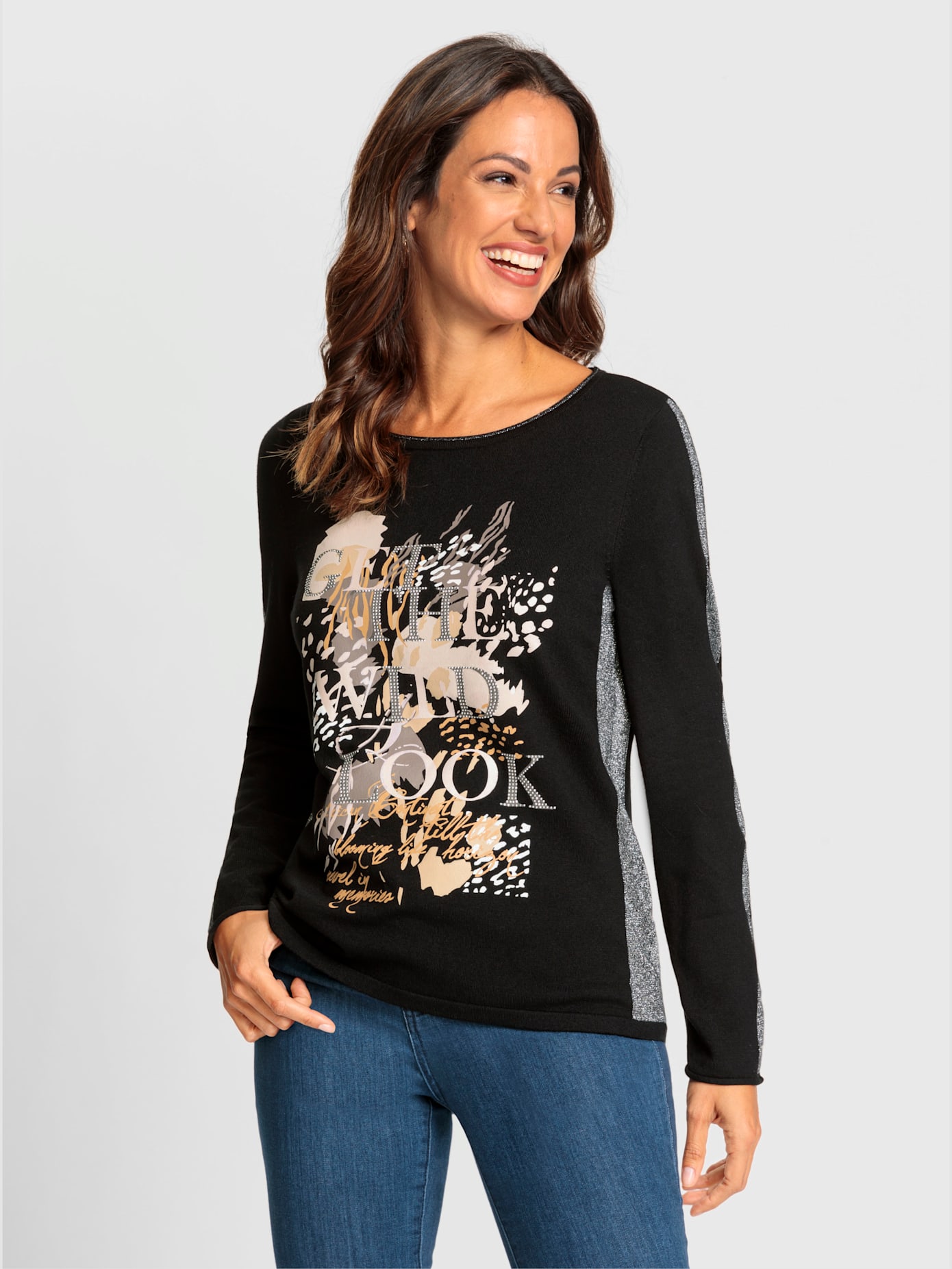 Pull en tricot viscose
