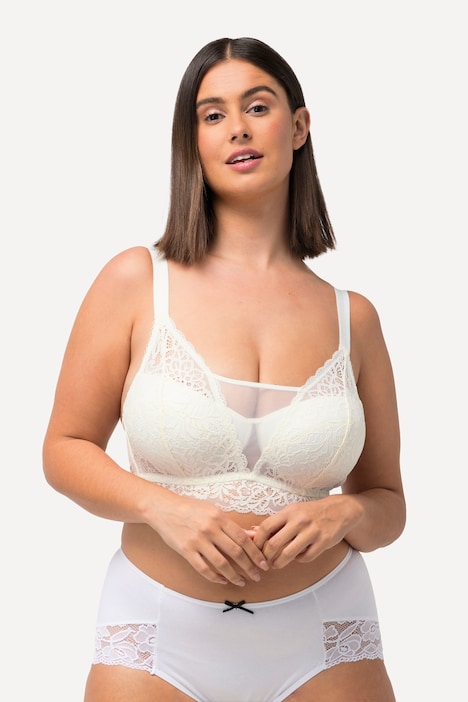 Bralette, Spitze, Softcups, ohne Bügel, Cup C-D