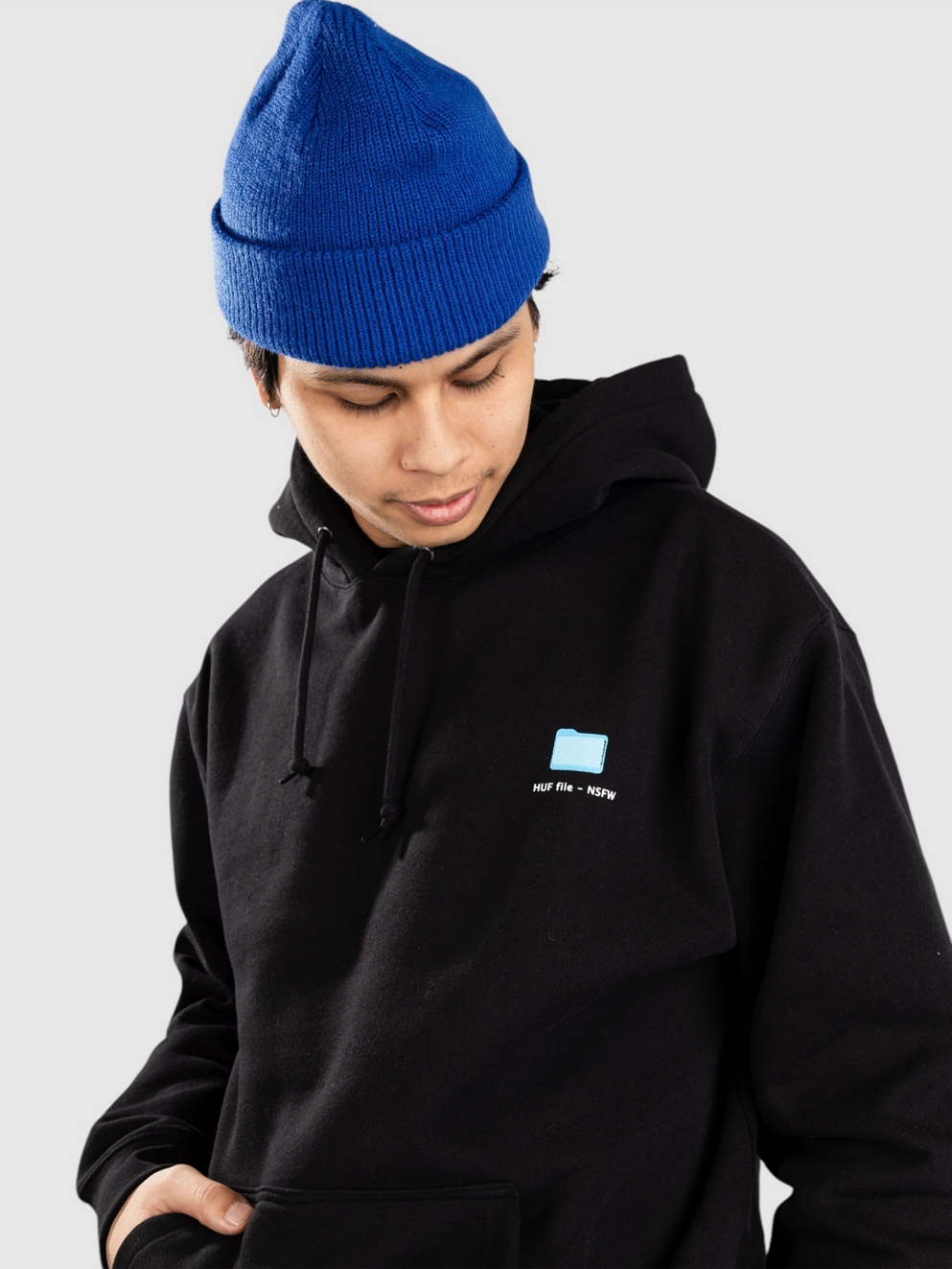 HUF Desktop Hoodie black