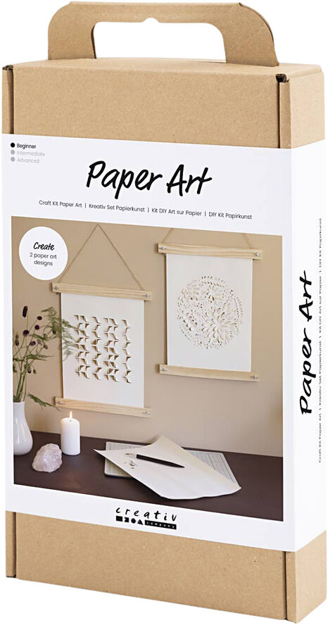 Creativ Company DIY Kit Papirkunst, Papir til ophæng