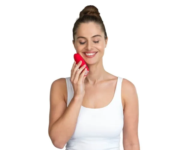 Silk''n BRIGHT, Vibrerende børste, Rød, Universel, Silikone, Strøm, Indbygget batteri