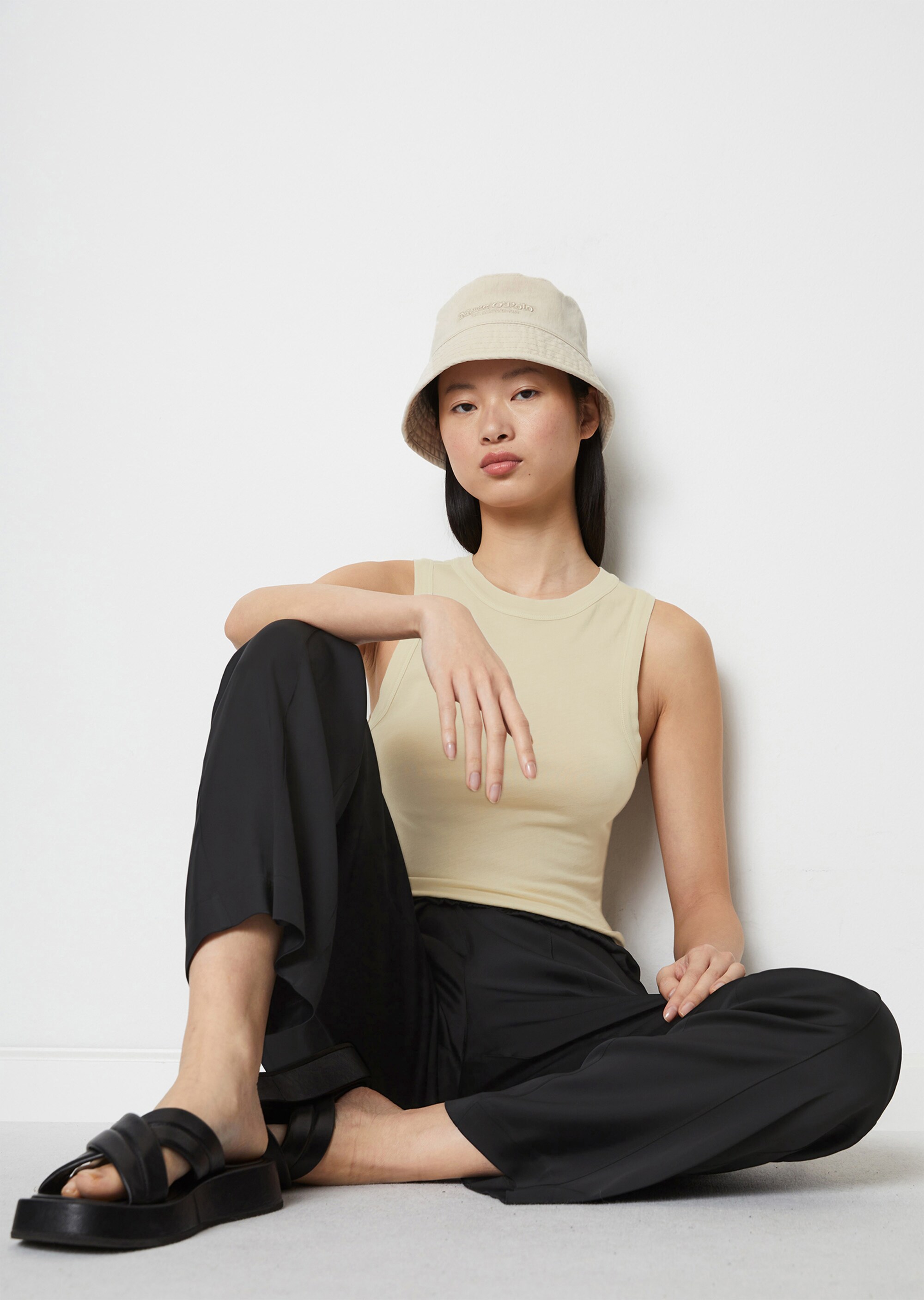 Tanktop slim aus Organic Cotton