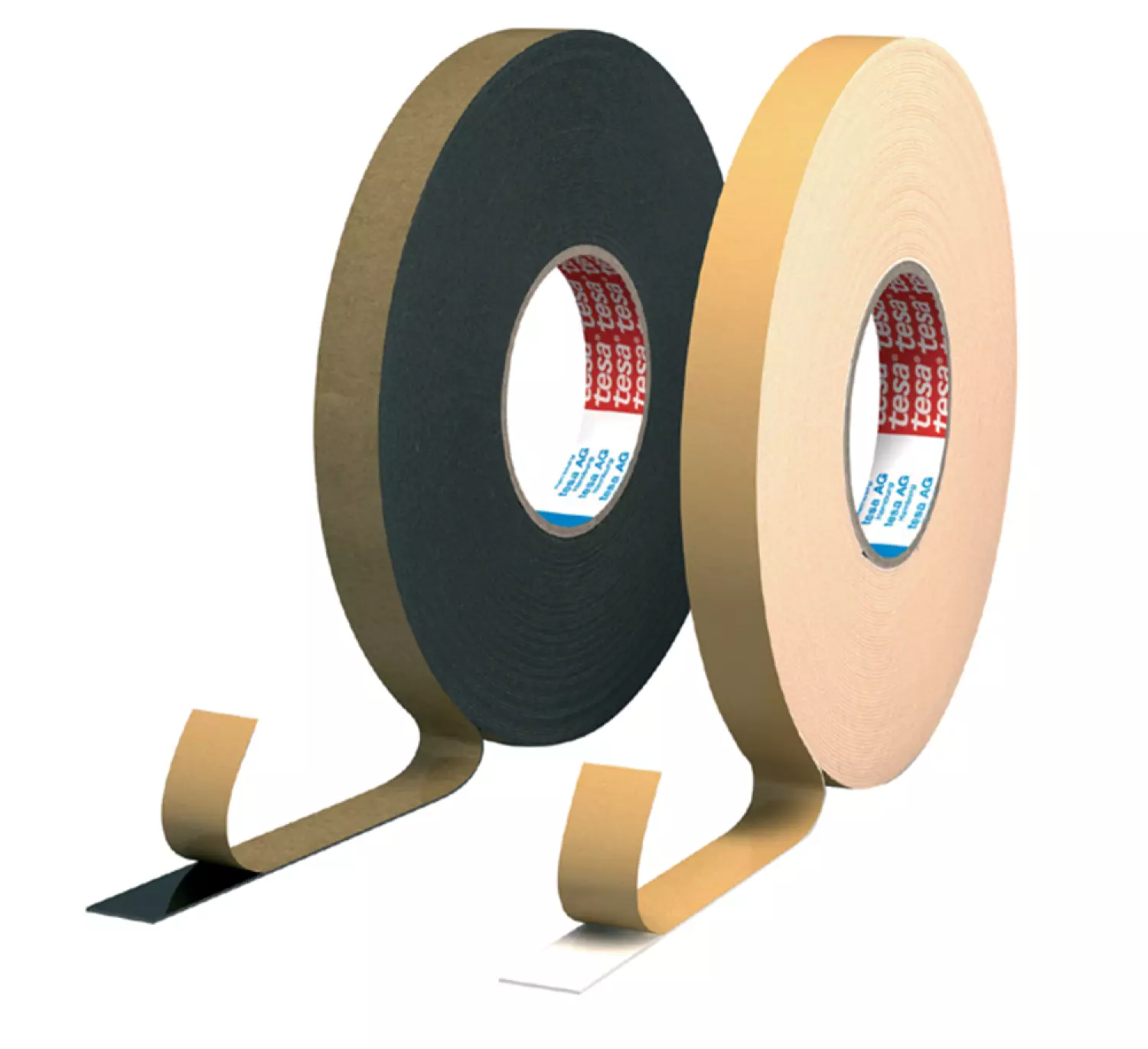 Tesa 04957 PE-Schuimtape - Dubbelzijdig - Algemeen - Wit - 12mm x 25m