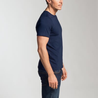 T-Shirt 1950, Blau