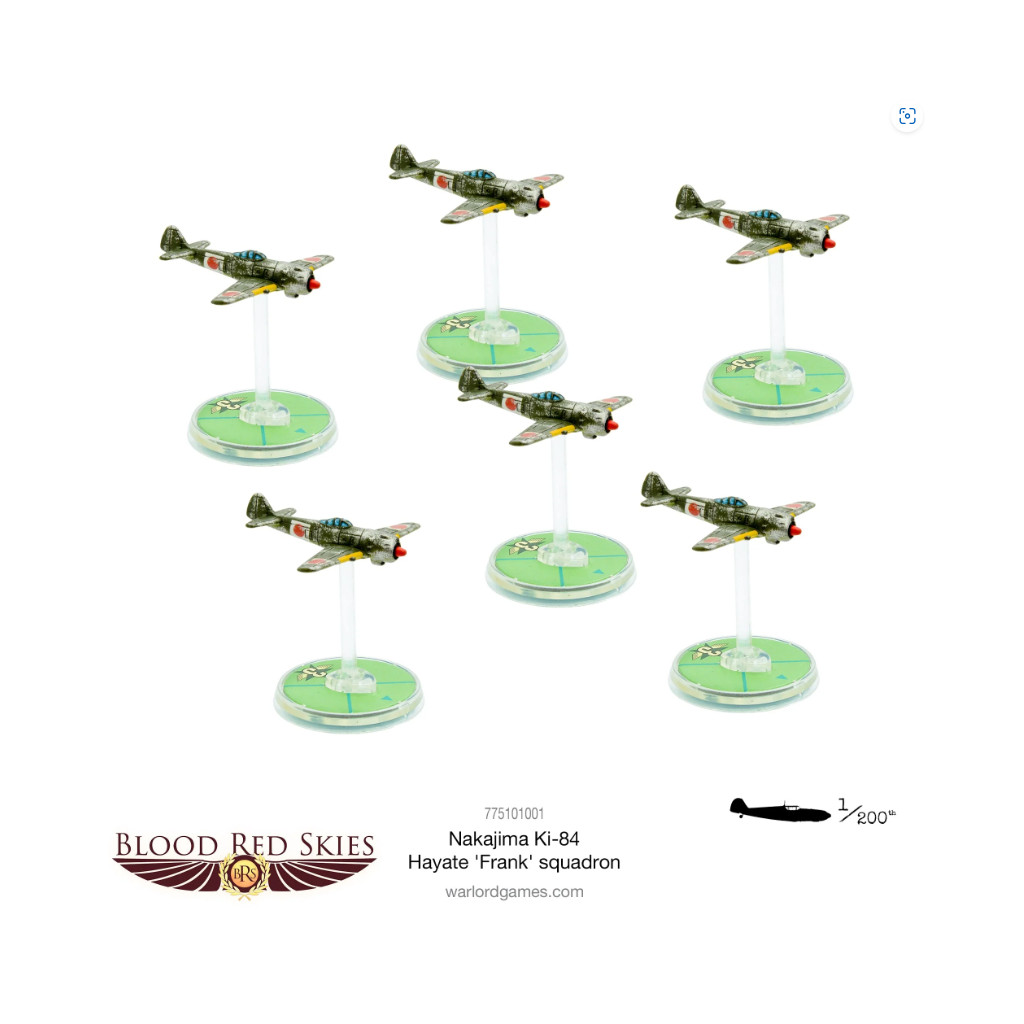 Blood Red Skies - Nakajima Ki-84 Hayate 'Frank' Squadron