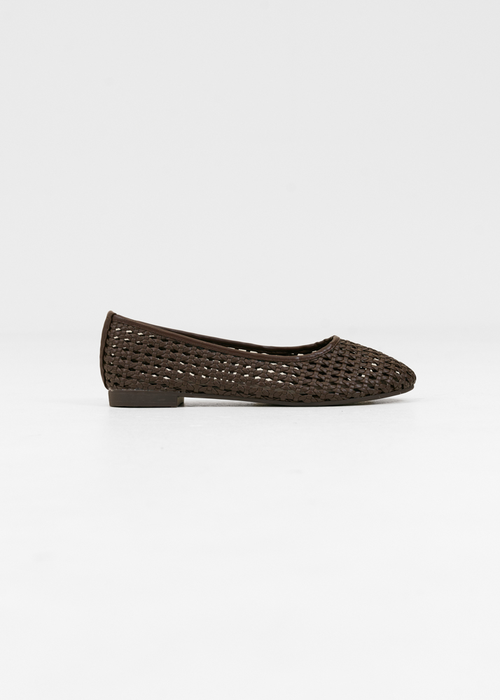 Sofie ballerina choco bruin