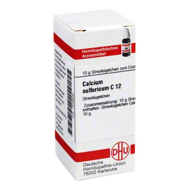 DHU Calcium sulfuricum C 12 Globuli, 10 g