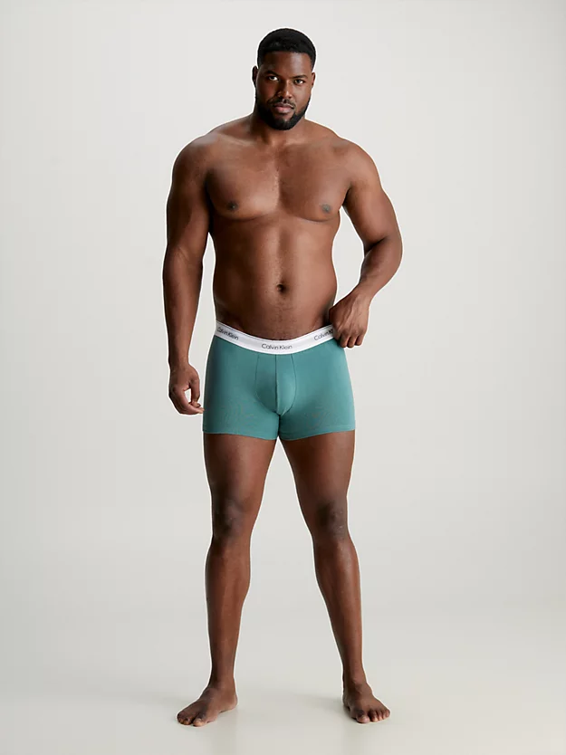 Pacote com 3 Cuecas Boxer Plus Size - Algodão Moderno