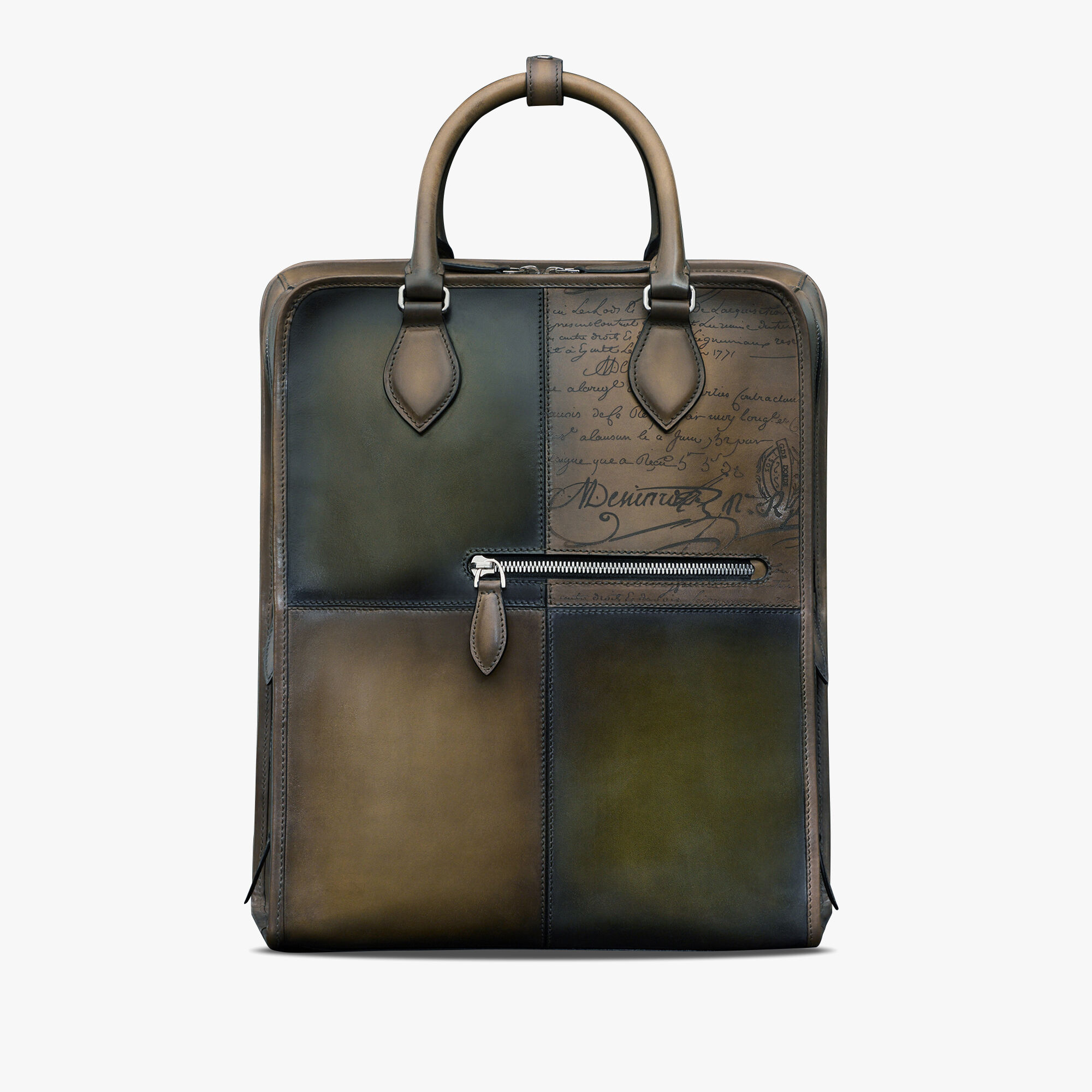 Sac À Dos Premier Jour En Cuir Scritto