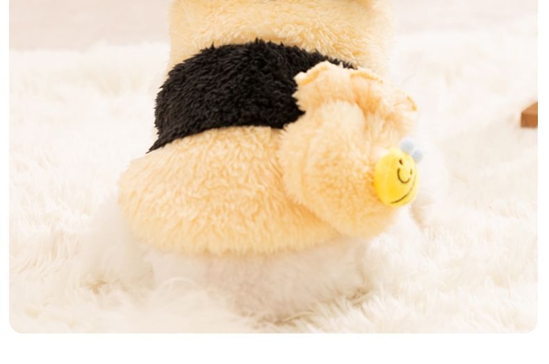 2 nachten - Bear Chenille Pet Top