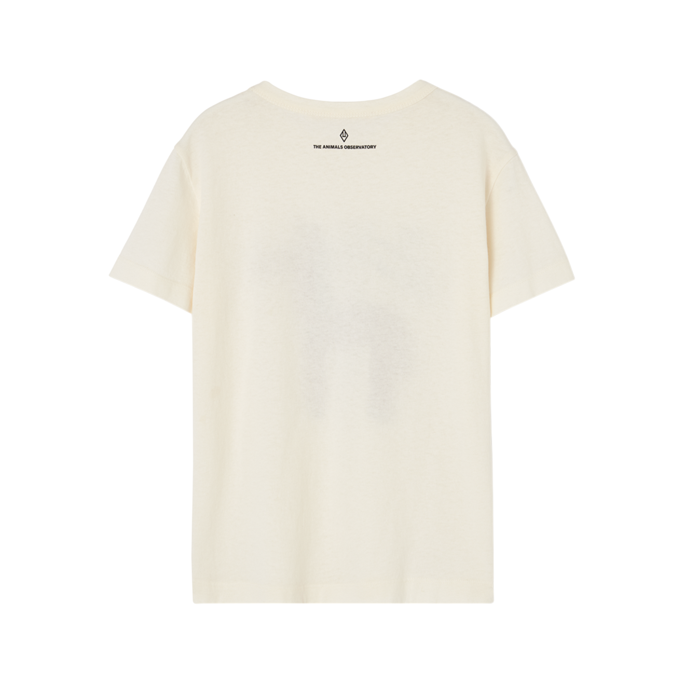 T-Shirt Rooster Raw White