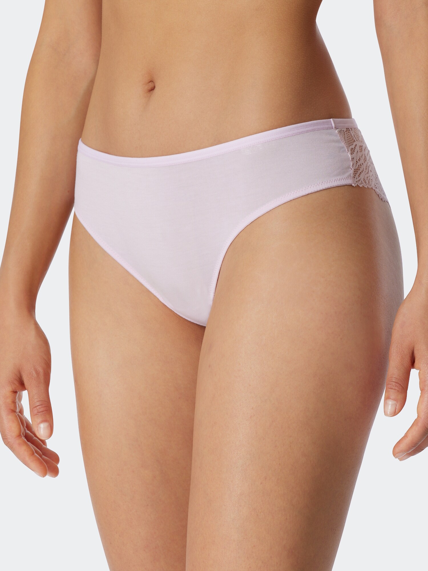 Schiesser Damen Brasilslip Modal & Lace 1er-Pack