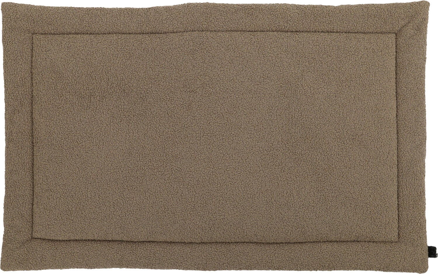 Overseas Petlife benchkussen Teddy taupe 110 x 70 x 2 cm