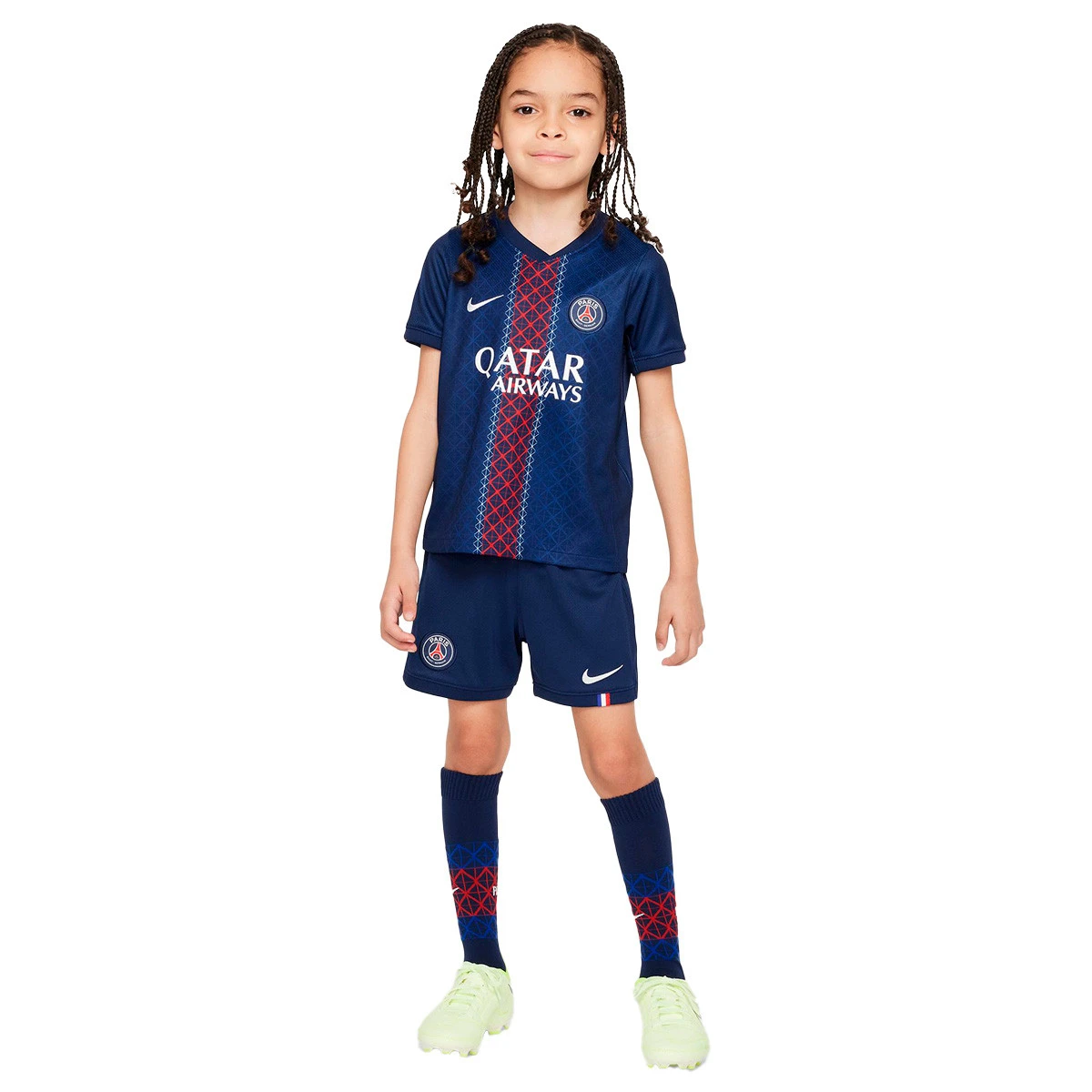 Conjunto Nike PSG Primeiro Equipamento 2025-2026 Criança