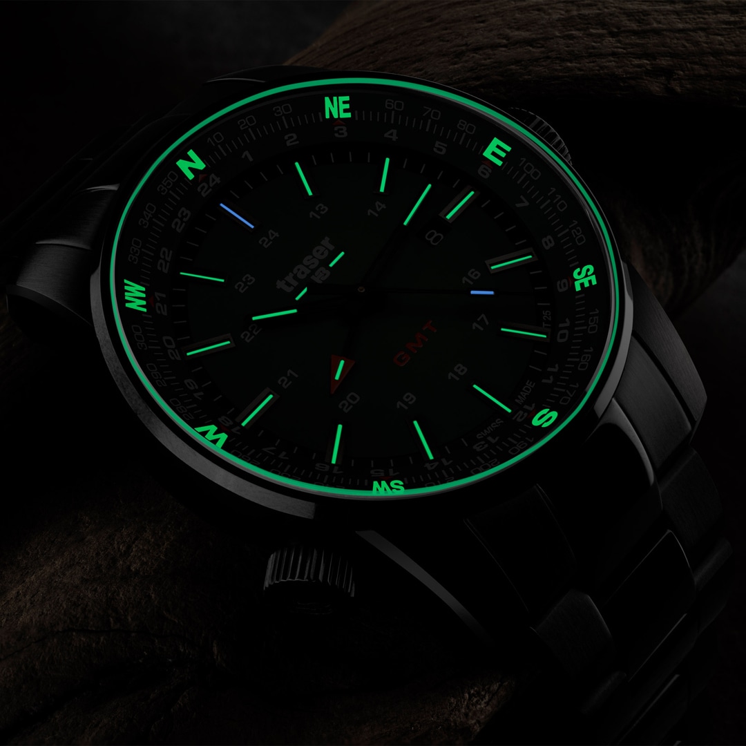 traser P68 Pathfinder GMT Green