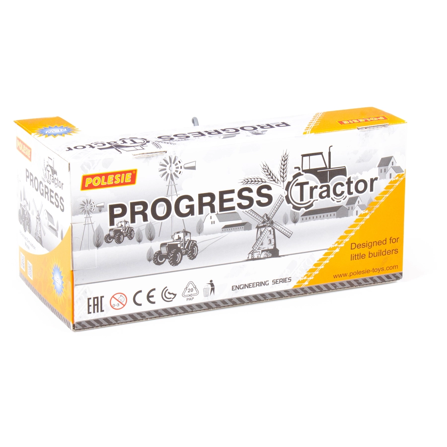 POLESIE® Traktor PROGRESS Baggerlader orange