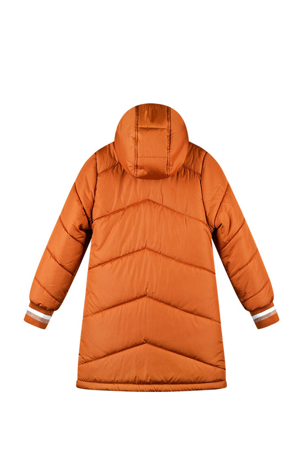 Moodstreet gewatteerde winterjas Jara roestbruin