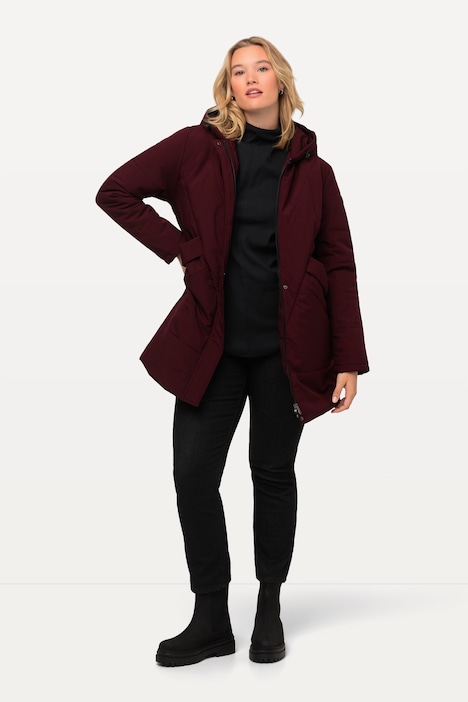 HYPRAR Funktions-Steppjacke, wasserabweisend, Kapuze