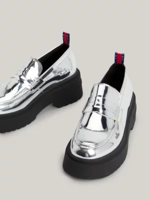 Mocassins Metálicos Robustos
