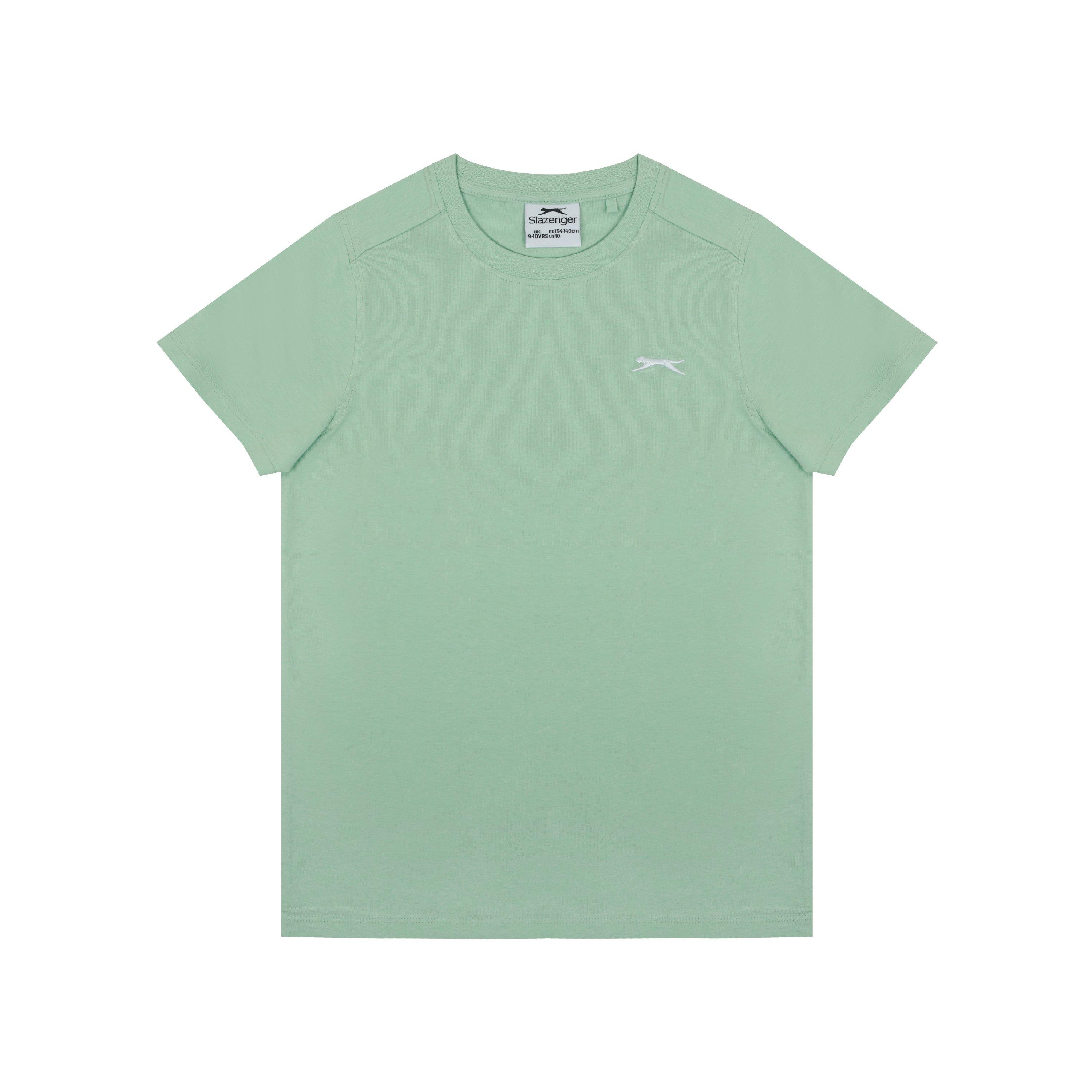 Slazenger Junior Boys Plain Tee shirt