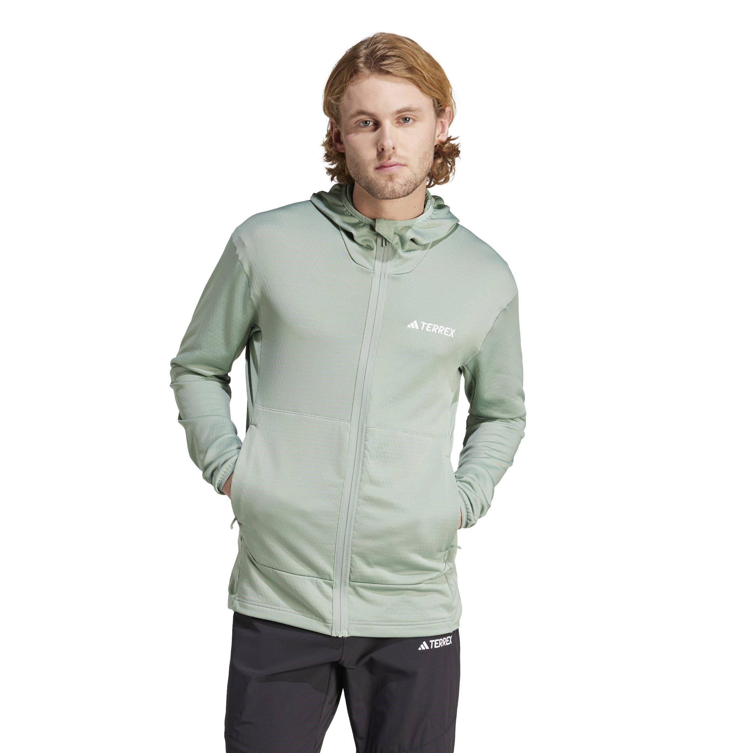 adidas Terrex XPerior Light Fleece Hooded Jacket Mens