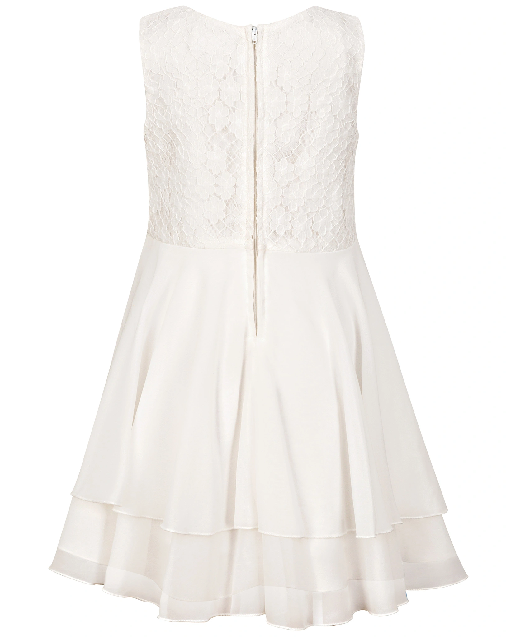 Kleid LITTLE FLOWERS ärmellos in ecru