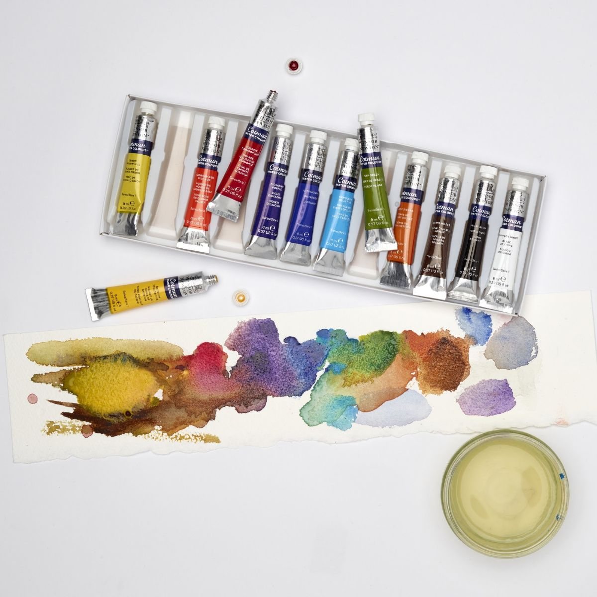 Winsor & Newton Cotman Watercolour Paint Set : 12x8ml