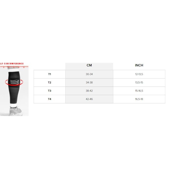 Compressport Unisex Læg- og armtubes R2 Aero Sort