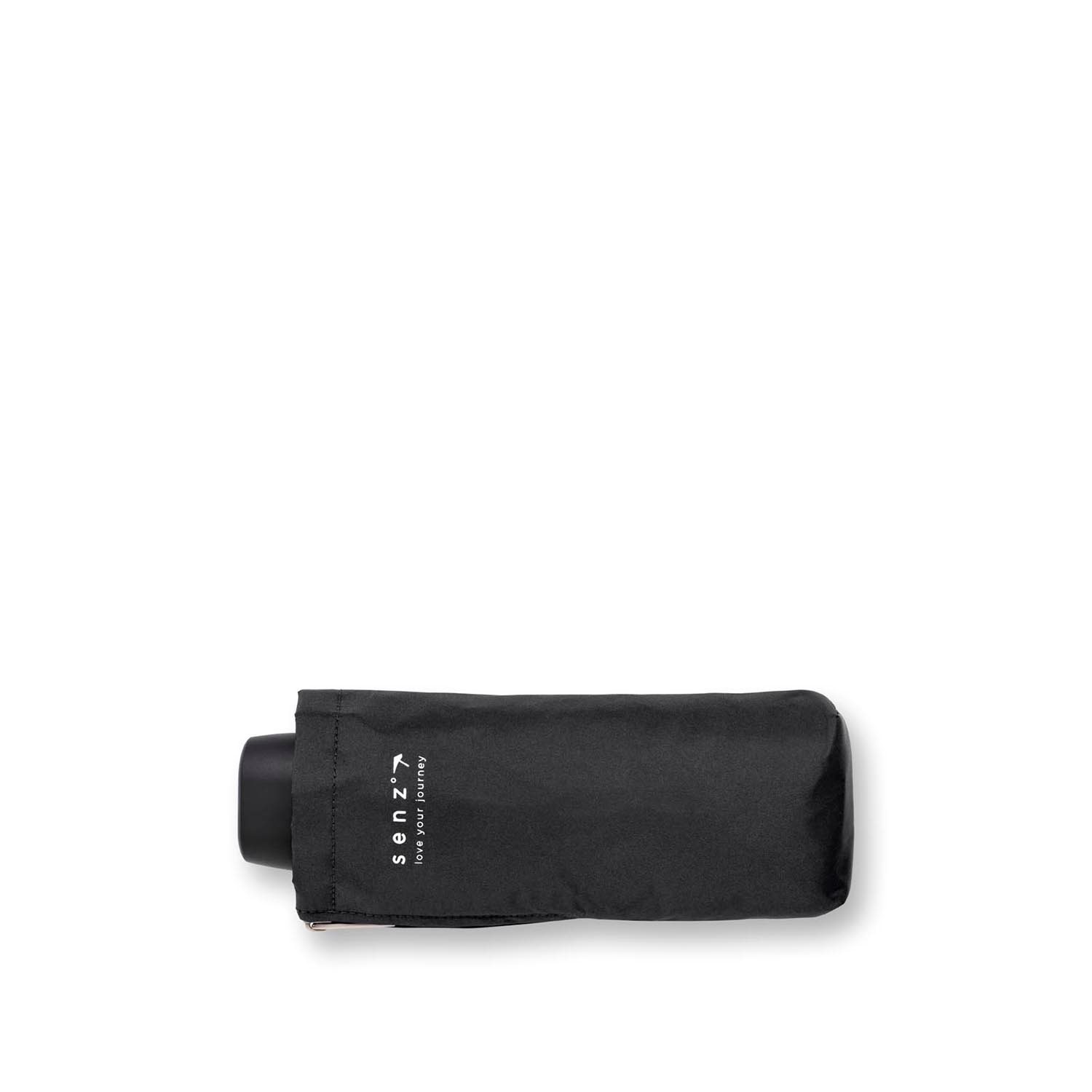 Senz Micro Manual Opvouwbare Stormparaplu pure black