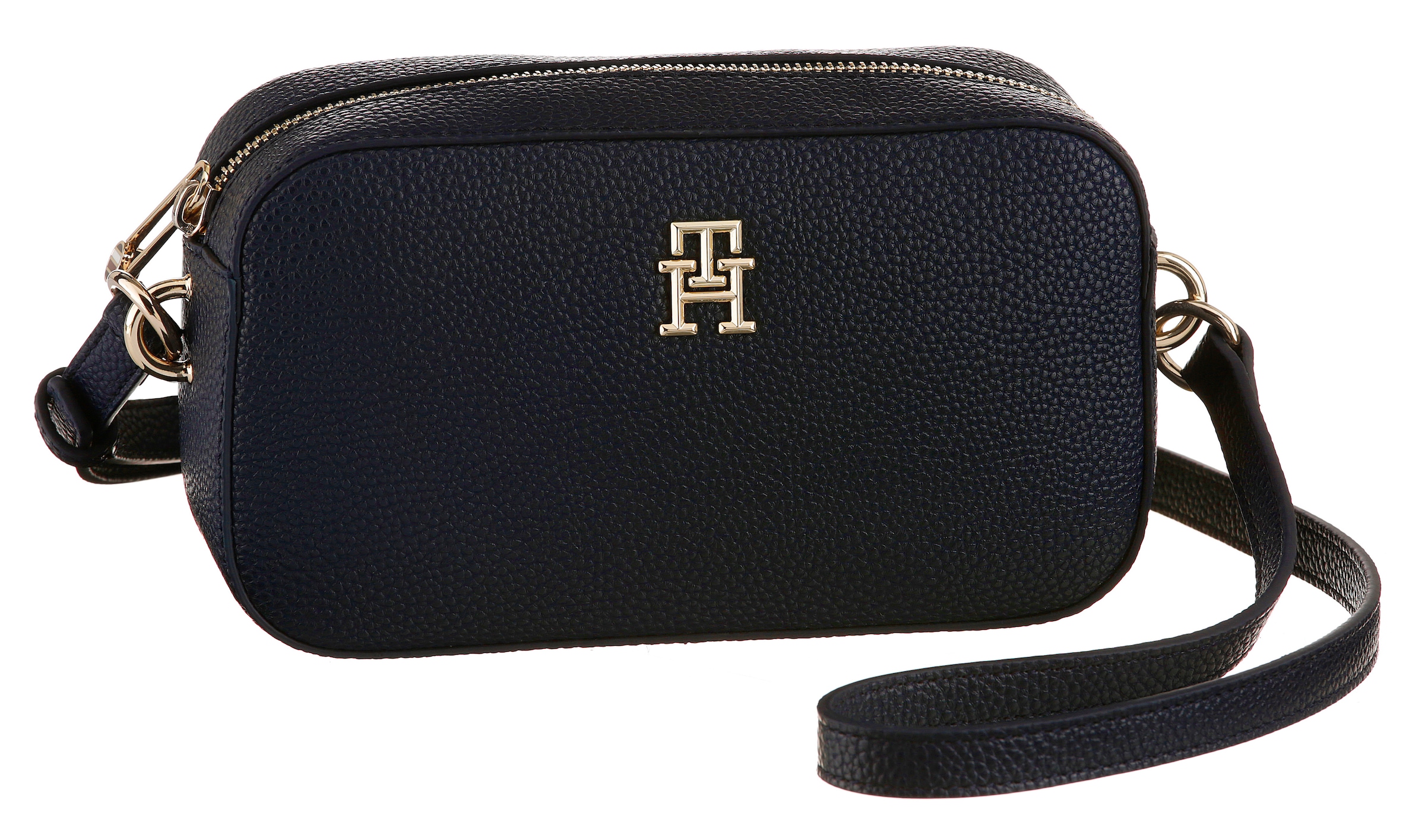 Tommy Hilfiger Mini Bag »TH EMBLEM CAMERA BAG« mit TH-Emblem vorne