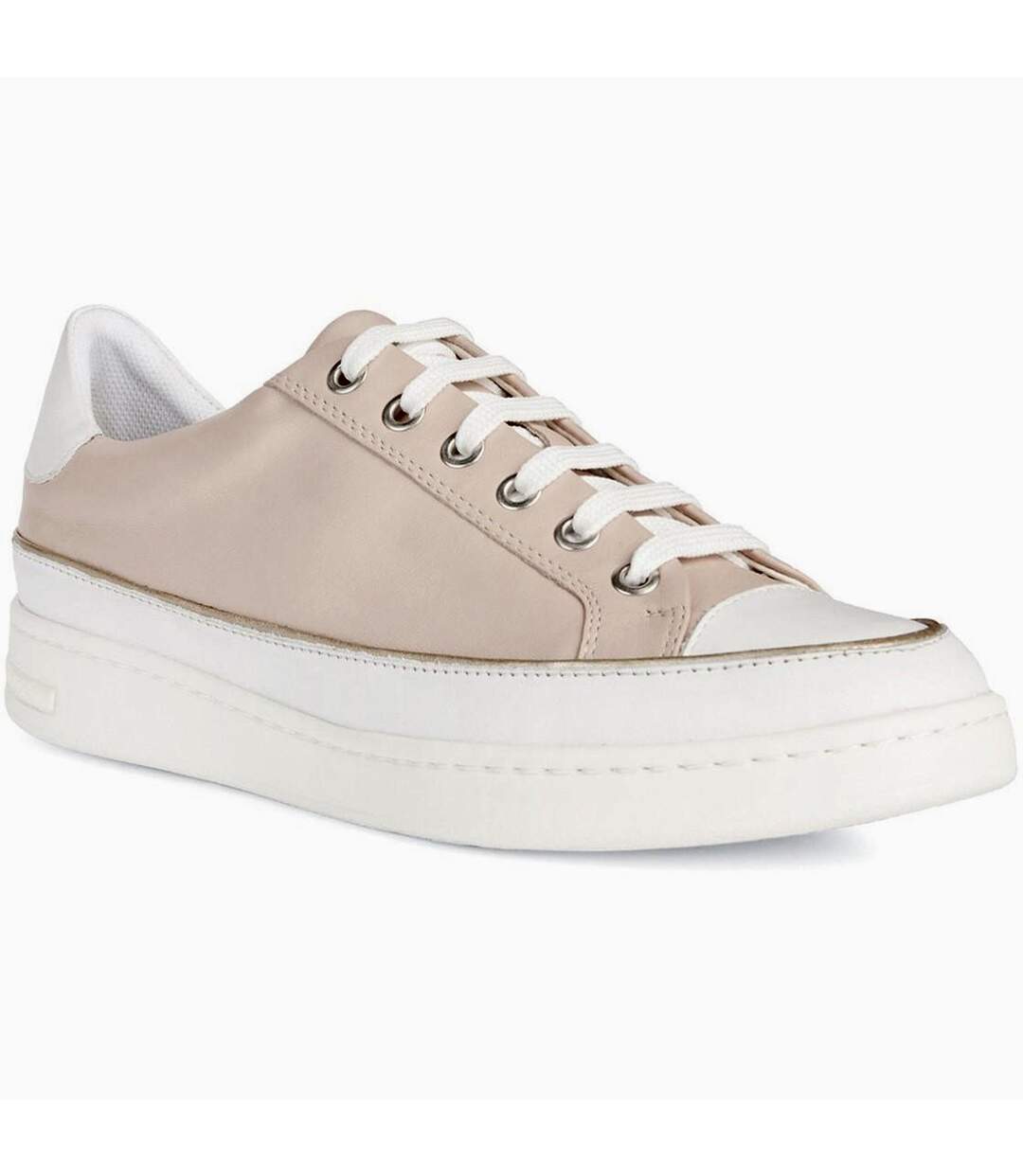 Geox - Baskets JAYSEN - Femme (Beige / Blanc) - UTFS9717