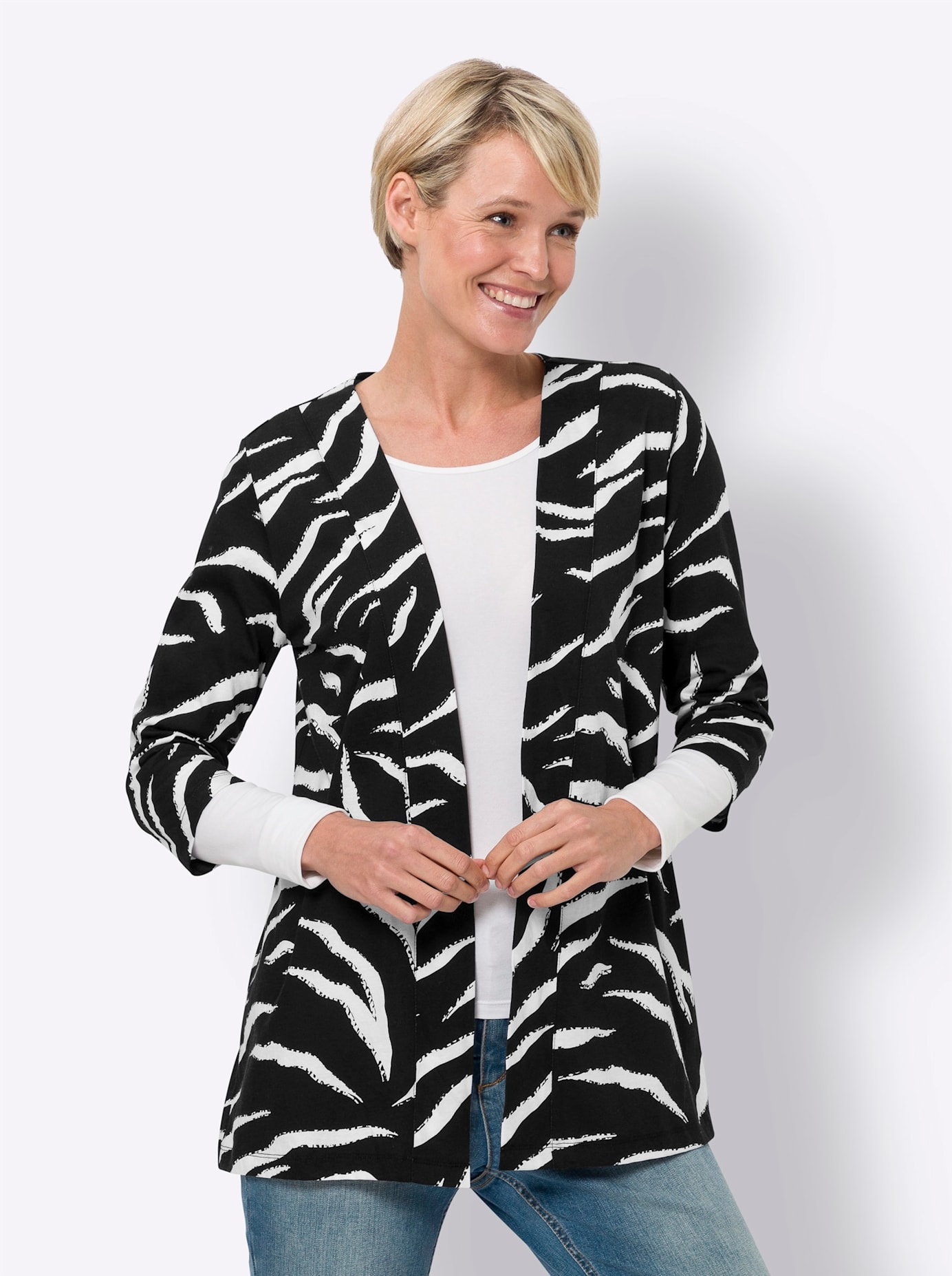Classic Basics Shirtjacke »Long-Shirtjacke«, 1 Stk.