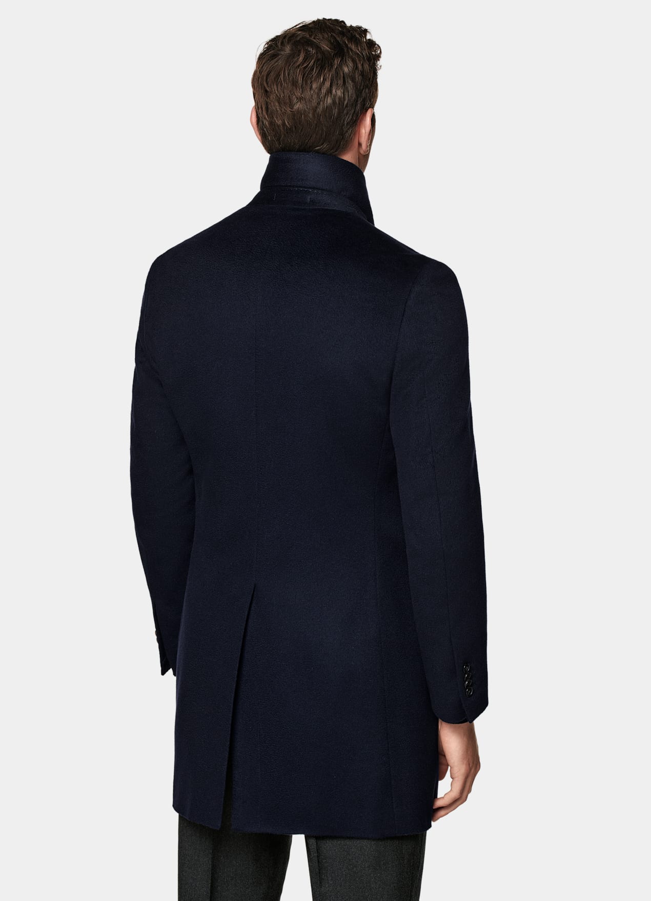 Manteau bleu marine