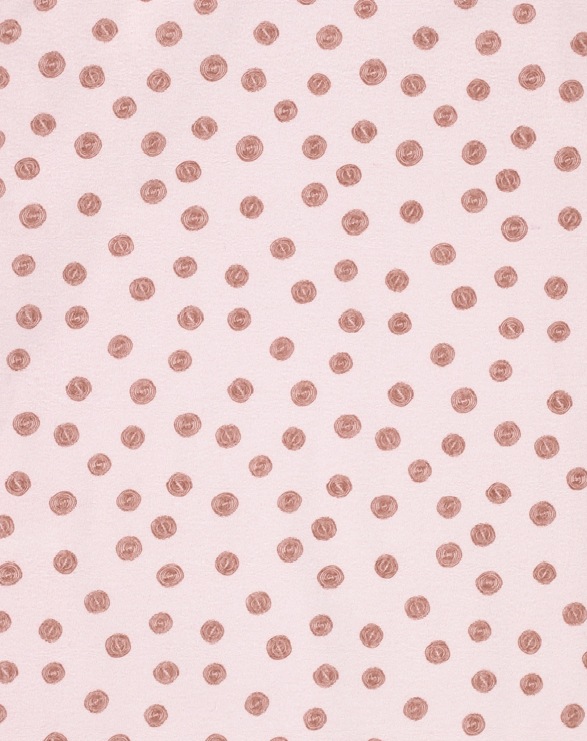 Jersey-Schlafsack SOMMERTRAUM – CURLY DOTS in rosa