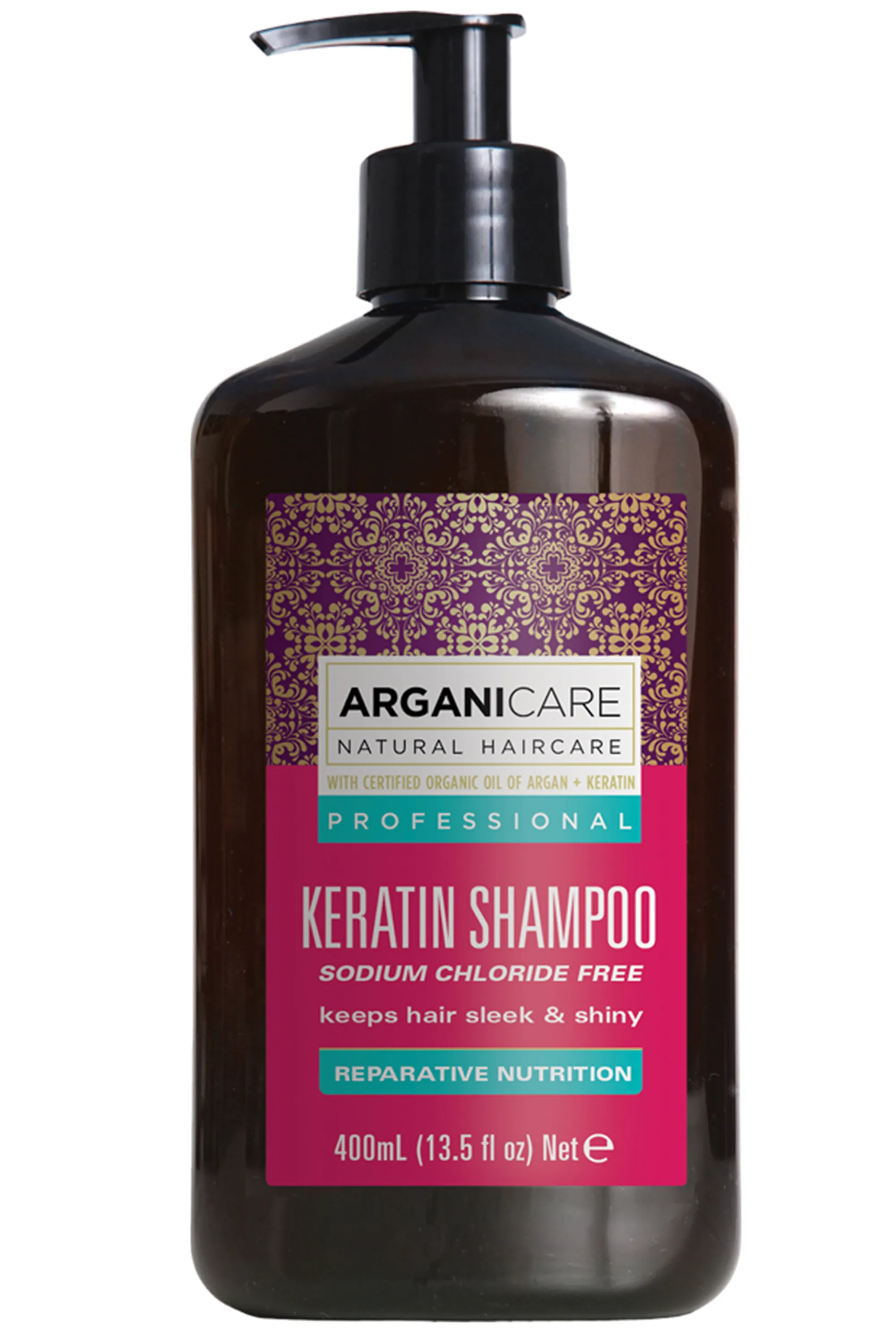 Arganicare Shampoing réparateur à la kératine-400 ml
